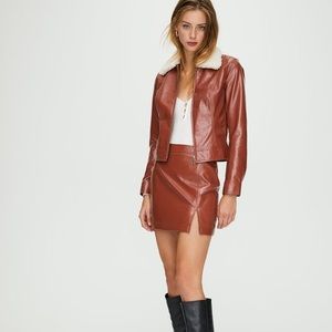 Aritzia tempest jacket and skirt set